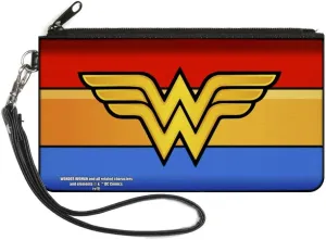Buckle-Down Zip Wallet Wonder Woman Large Accessory, Wonder Woman, 8" x 5"