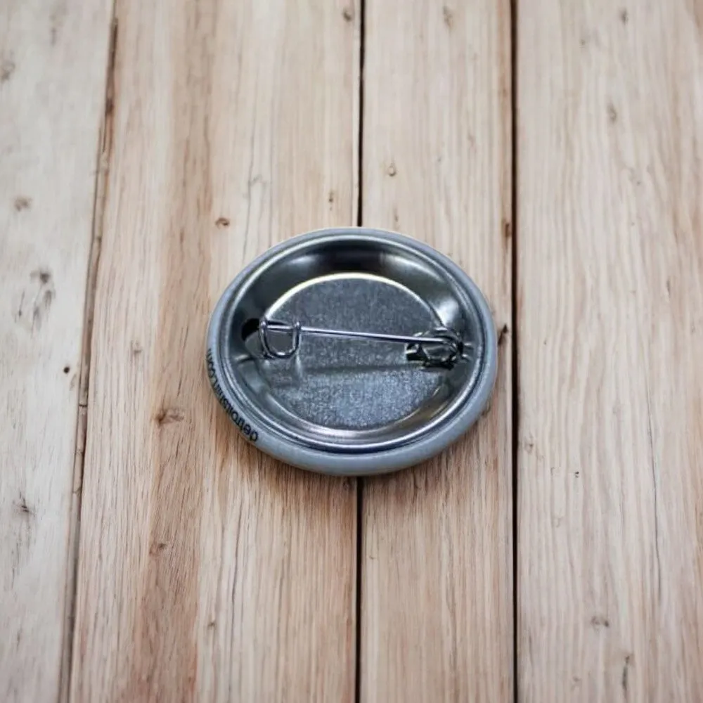 Button - Michigan Vintage Font