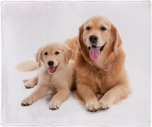 CafePress Golden Retriever Buddies Throw Blanket Super Soft Fleece Plush Throw Blanket, 60"x50"