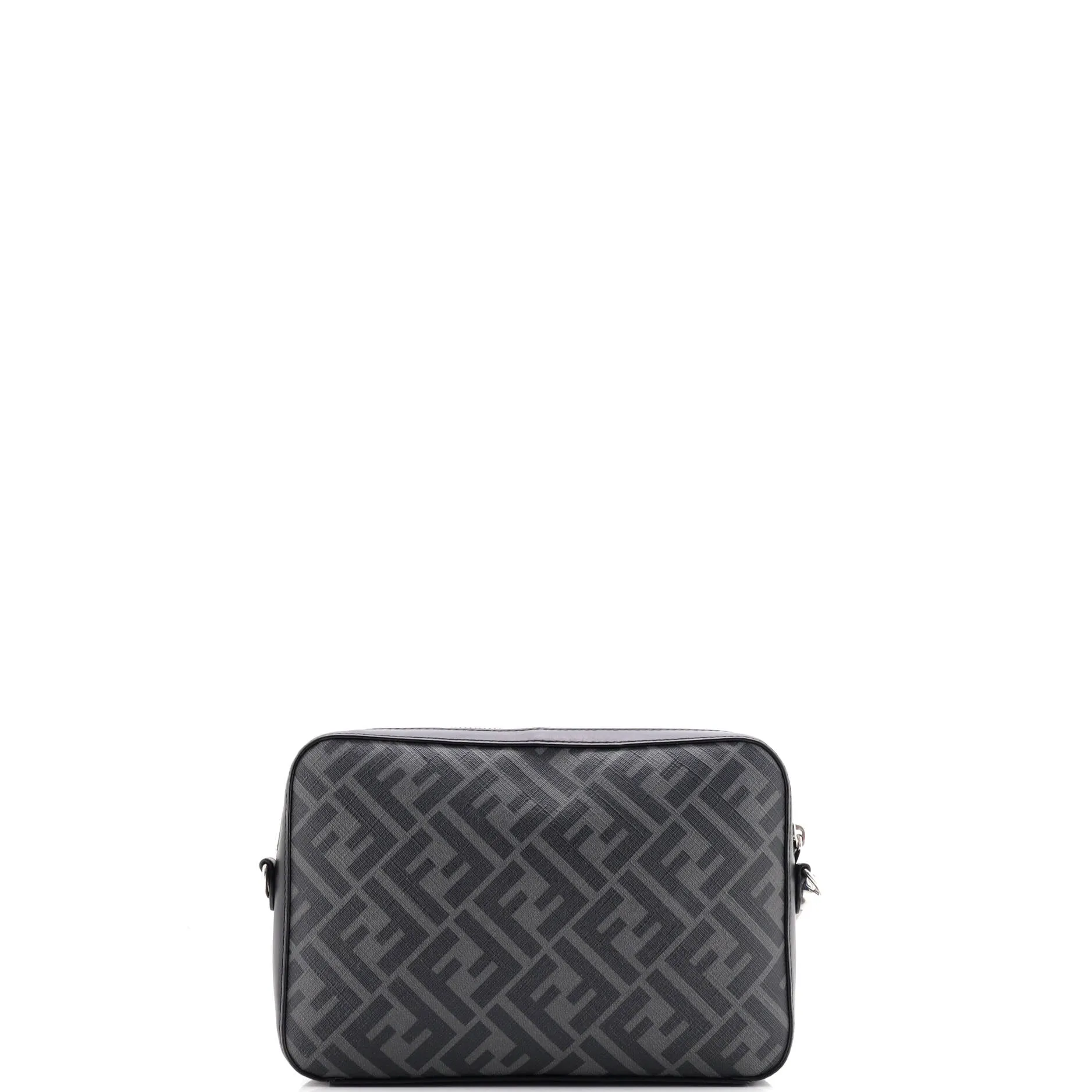 Camera Case Bag Zucca Coated Canvas and Leather Small