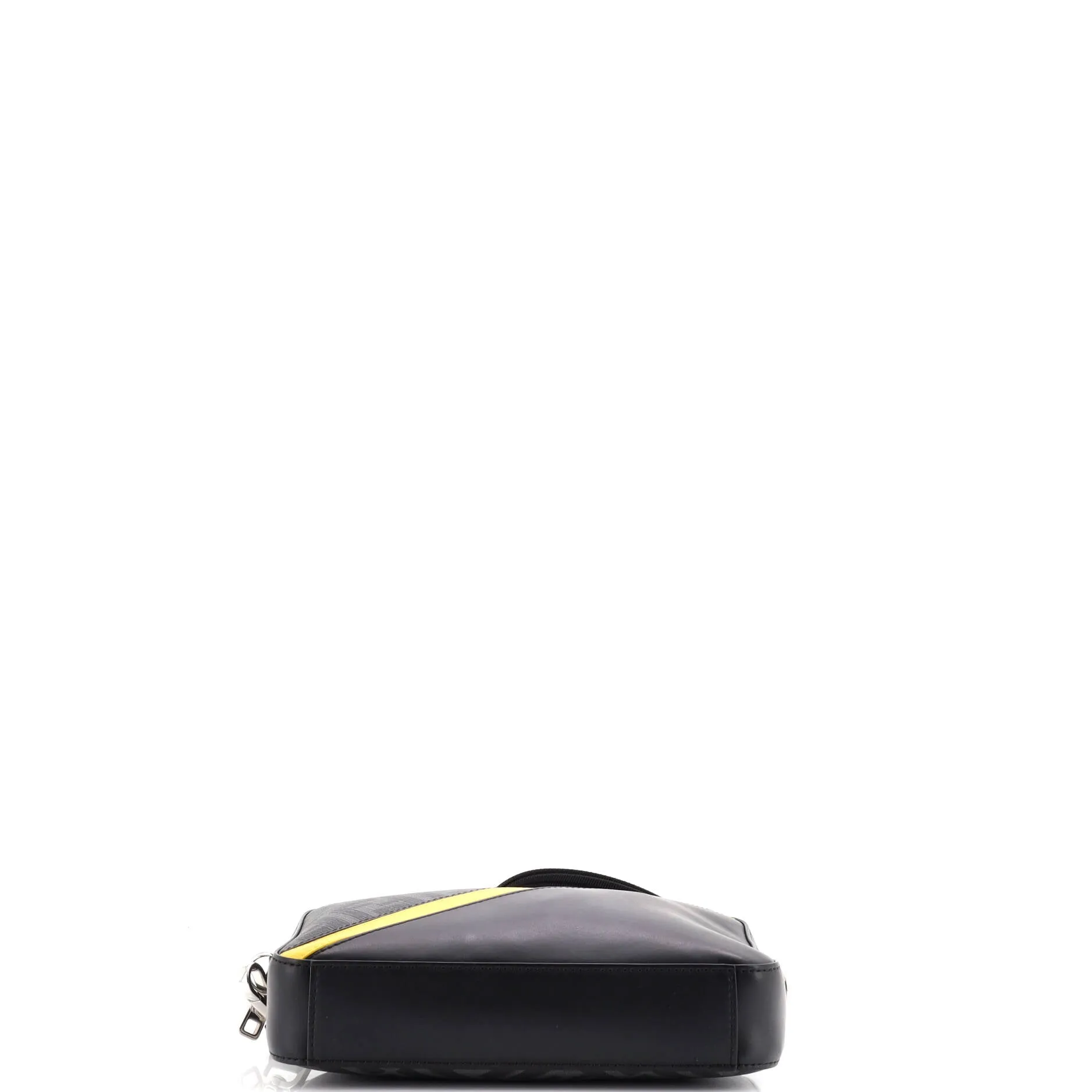Camera Case Bag Zucca Coated Canvas and Leather Small