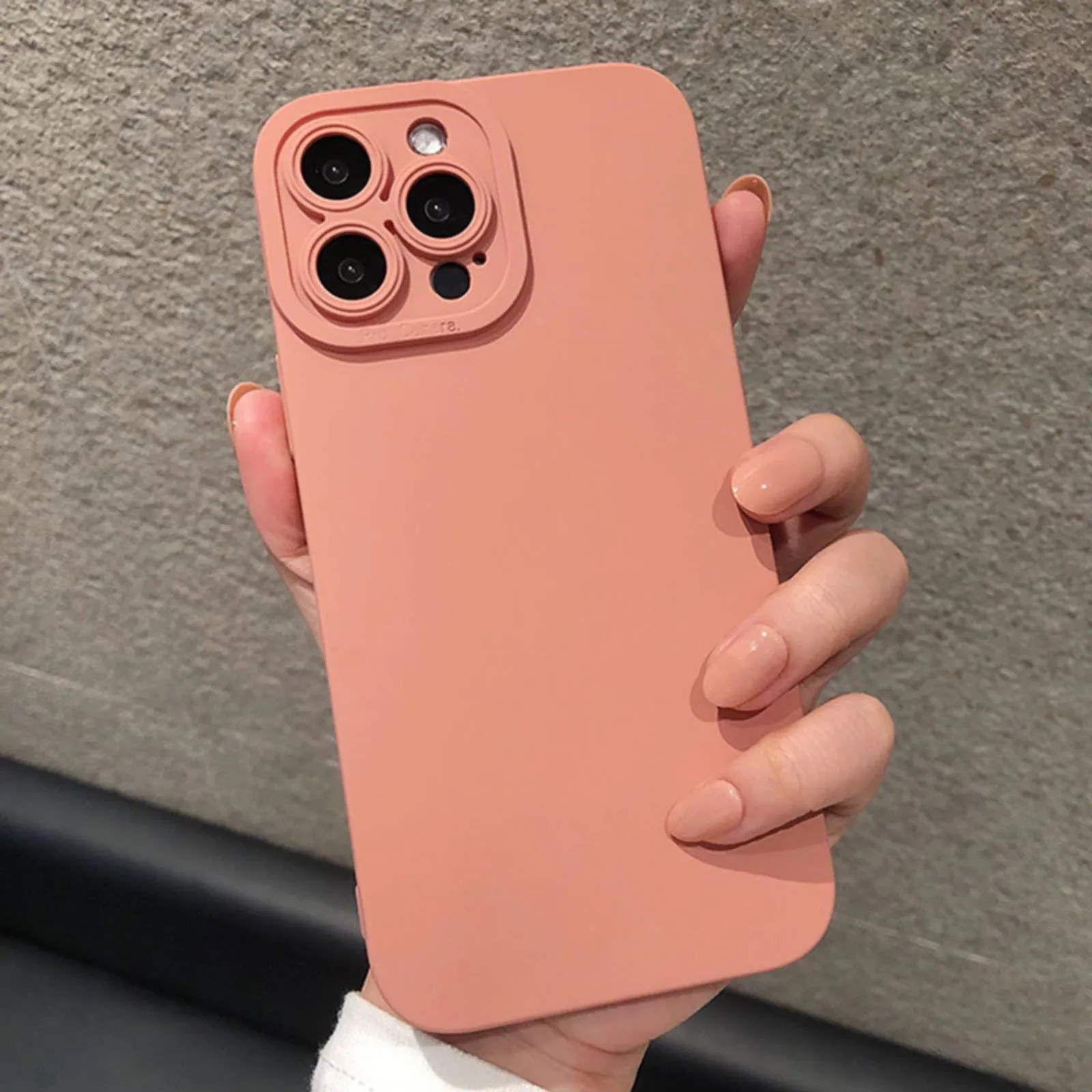 Camera Lens Cover Shockproof Silicone Case For Apple iPhone 13 Pro Pink