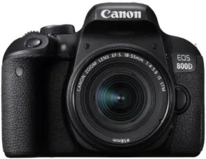 Canon EOS 800D Digital SLR with 18-55 is STM Lens Black International Model