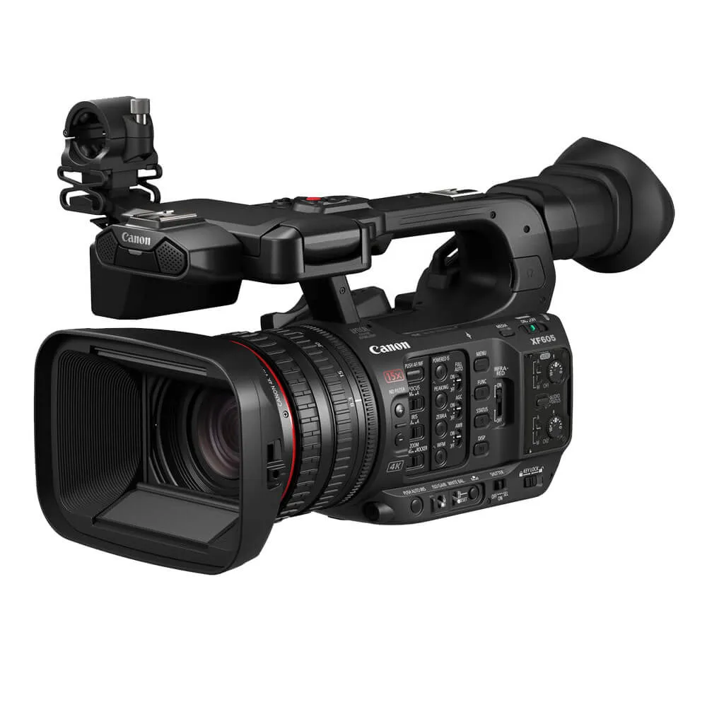 Canon XF605 UHD 4K HDR Pro Camcorder