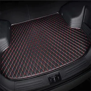 Car Boot Liners Mats for Mitsubishi Mirage 2012-2022, Trunk Cargo Storage Carpet Liner Mat Waterproof Anti Scratch Car Accessories,A