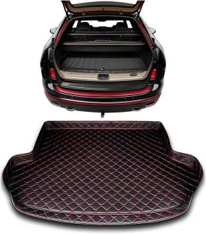 Car Boot Liners Mats for Mitsubishi Mirage 2012-2022, Trunk Cargo Storage Carpet Liner Mat Waterproof Anti Scratch Car Accessories,E