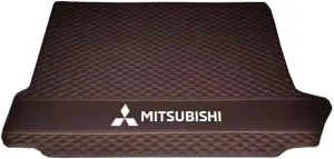 Car Boot Mats, for Mitsubishi Mirage G4(A1O) 2013-2019 Rear Trunk Storage Cargo Anti-Scratch Protector Tray Cover Liner, Auto Accessories,C-Brown