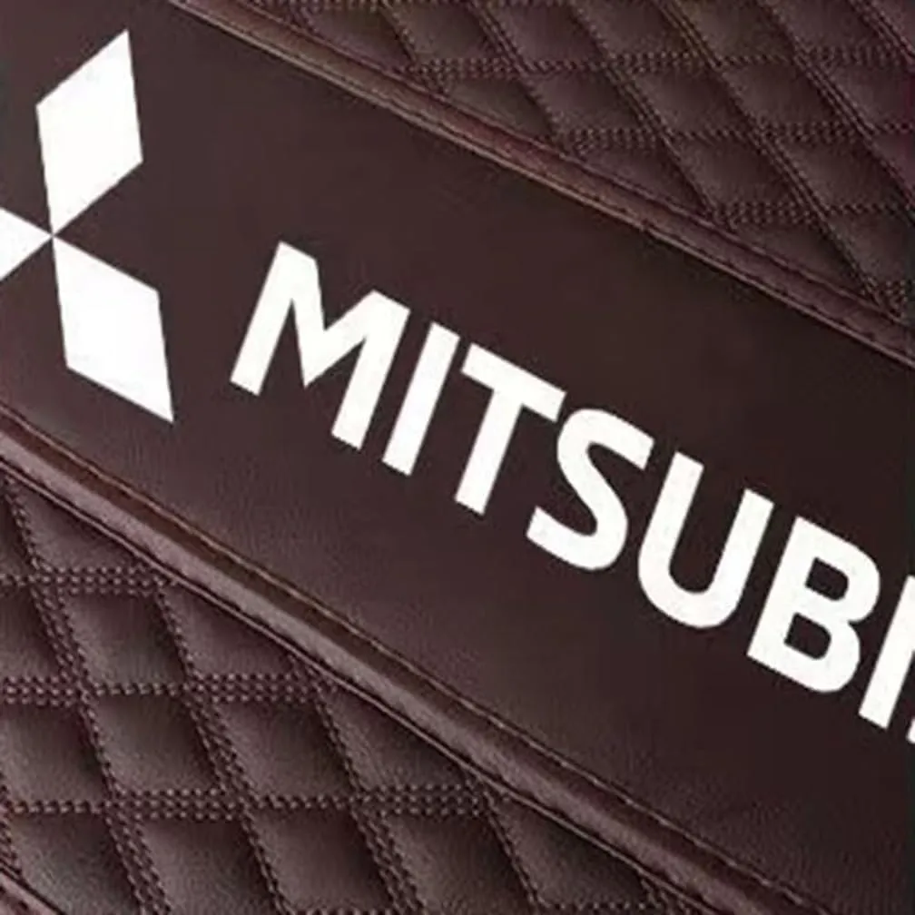 Car Boot Mats, for Mitsubishi Mirage Ⅵ Hatchback 2012-2016 Rear Trunk Storage Cargo Anti-Scratch Protector Tray Cover Liner, Auto Accessories,B-Blue