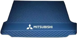 Car Boot Mats, for Mitsubishi Mirage Ⅵ Hatchback 2012-2016 Rear Trunk Storage Cargo Anti-Scratch Protector Tray Cover Liner, Auto Accessories,B-Blue