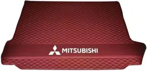 Car Boot Mats, for Mitsubishi Mirage Ⅵ Hatchback 2012-2016 Rear Trunk Storage Cargo Anti-Scratch Protector Tray Cover Liner, Auto Accessories,D-Red
