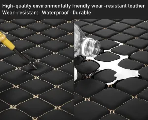 Car Trunk Mat for Mazda CX-70 PHEV 2025, Anti-Scratch Tail Trunk Cargo Storage Liner Boot Luggage Pad Styling Accessories,B