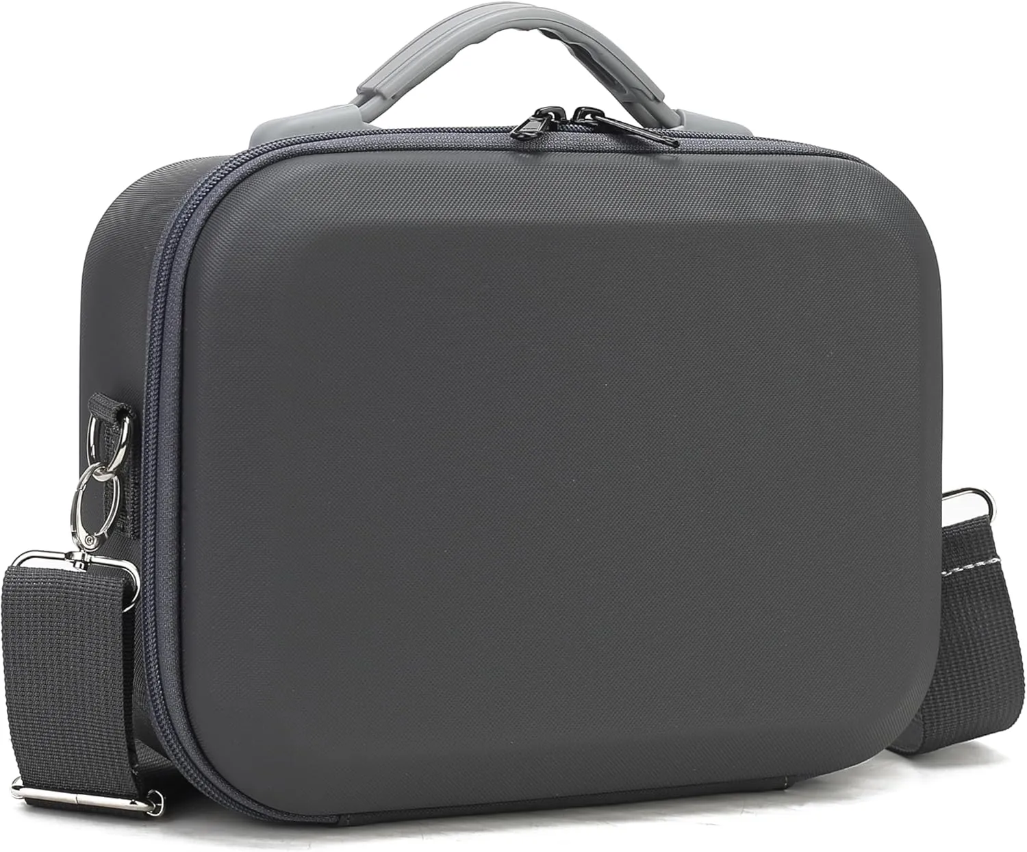 Carrying Case for DJI Neo, Portable PU Leather Storage Shoulder Bag for DJI Neo Combo, Compatible with RC-N3/N2 Remote Controller, Neo Battery, Charging Hub and other Accessories, Grey