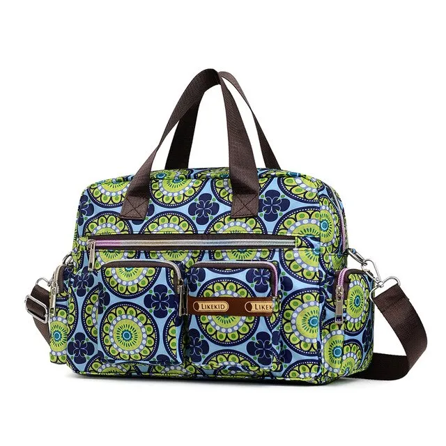 Cartoon Printed Messenger Bag