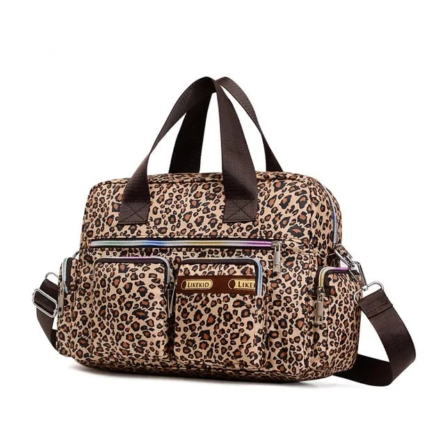 Cartoon Printed Messenger Bag