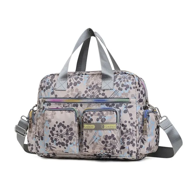Cartoon Printed Messenger Bag