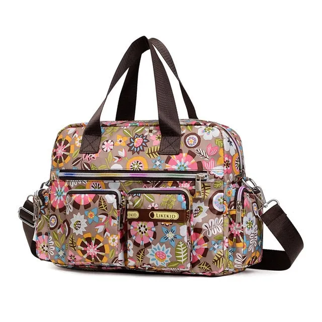 Cartoon Printed Messenger Bag