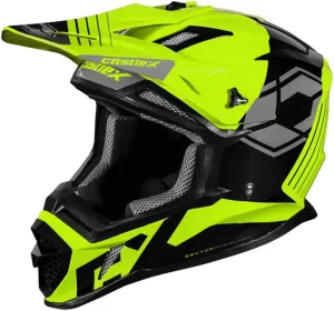 Castle X CX200 Sector Moto Helmet (Hi-Vis - Medium)