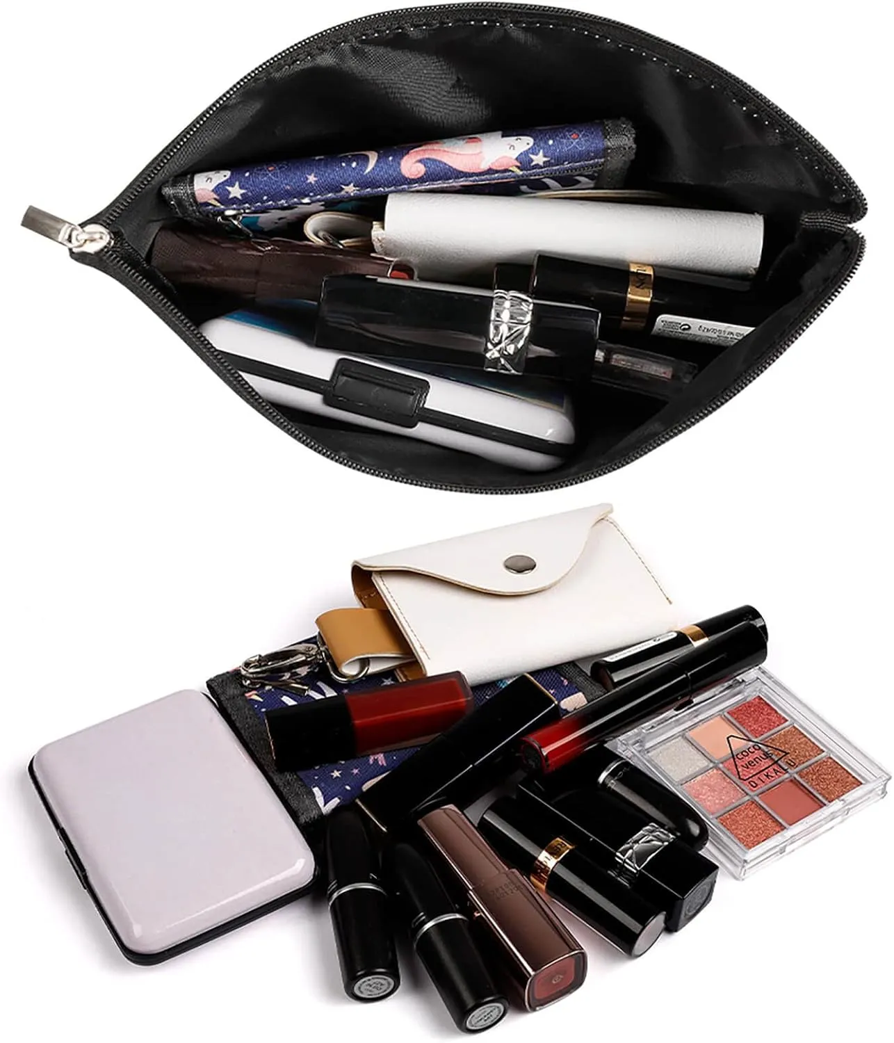 Cats Cosmetic Bag Portable Toiletry Bag Large Capacity Travel Makeup Bags Beauty Makeup Organizer for Full-Sized Shampoo Conditioner Brushes Set Makeup Accessories