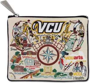 catstudio Virginia Commonwealth University Zipper Pouch Purse | Holds Your Phone, Coins, Makeup, Dog Treats, & Tech Tools