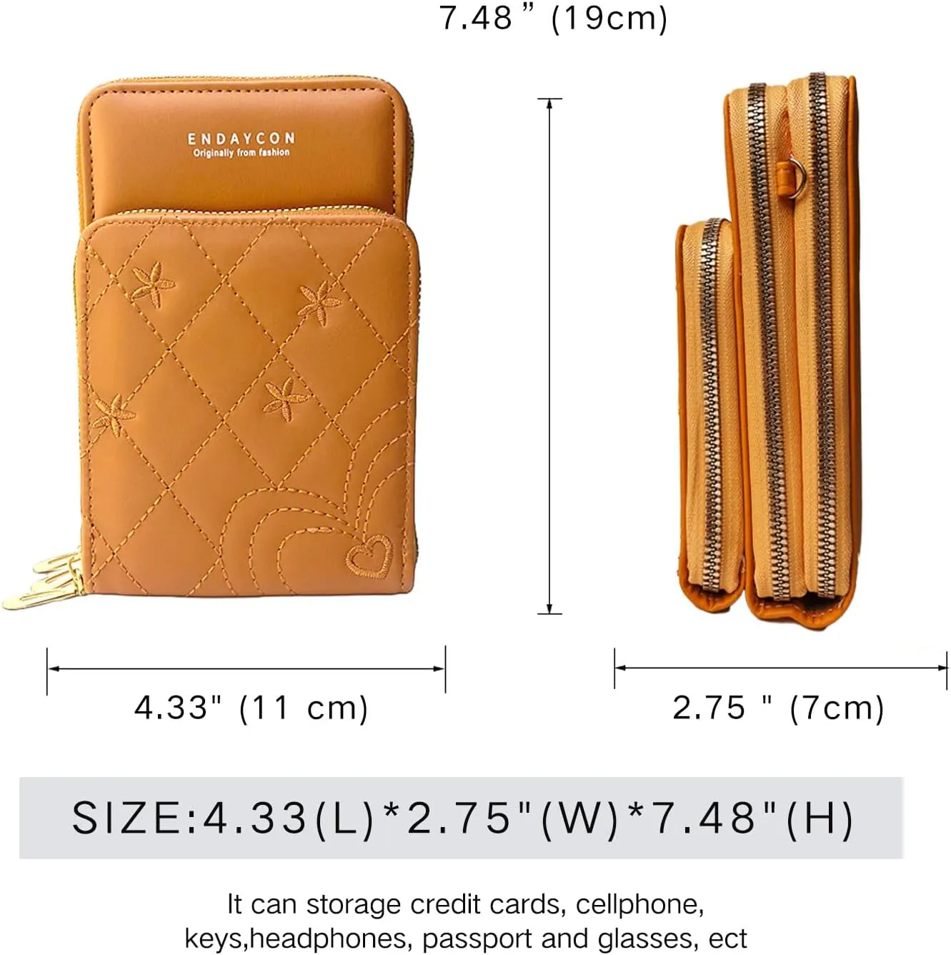 Cell Phone Crossbody Wallet