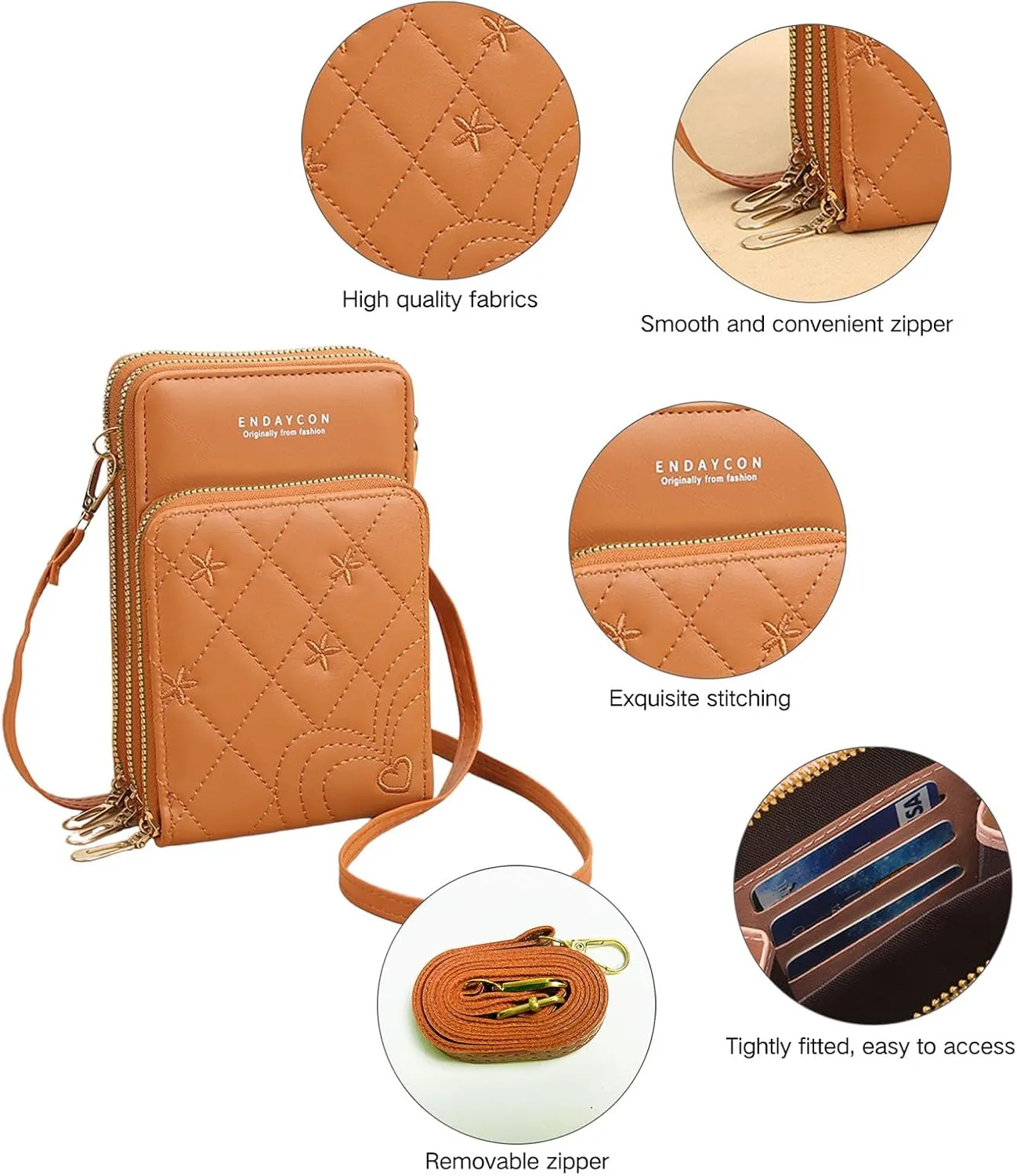 Cell Phone Crossbody Wallet