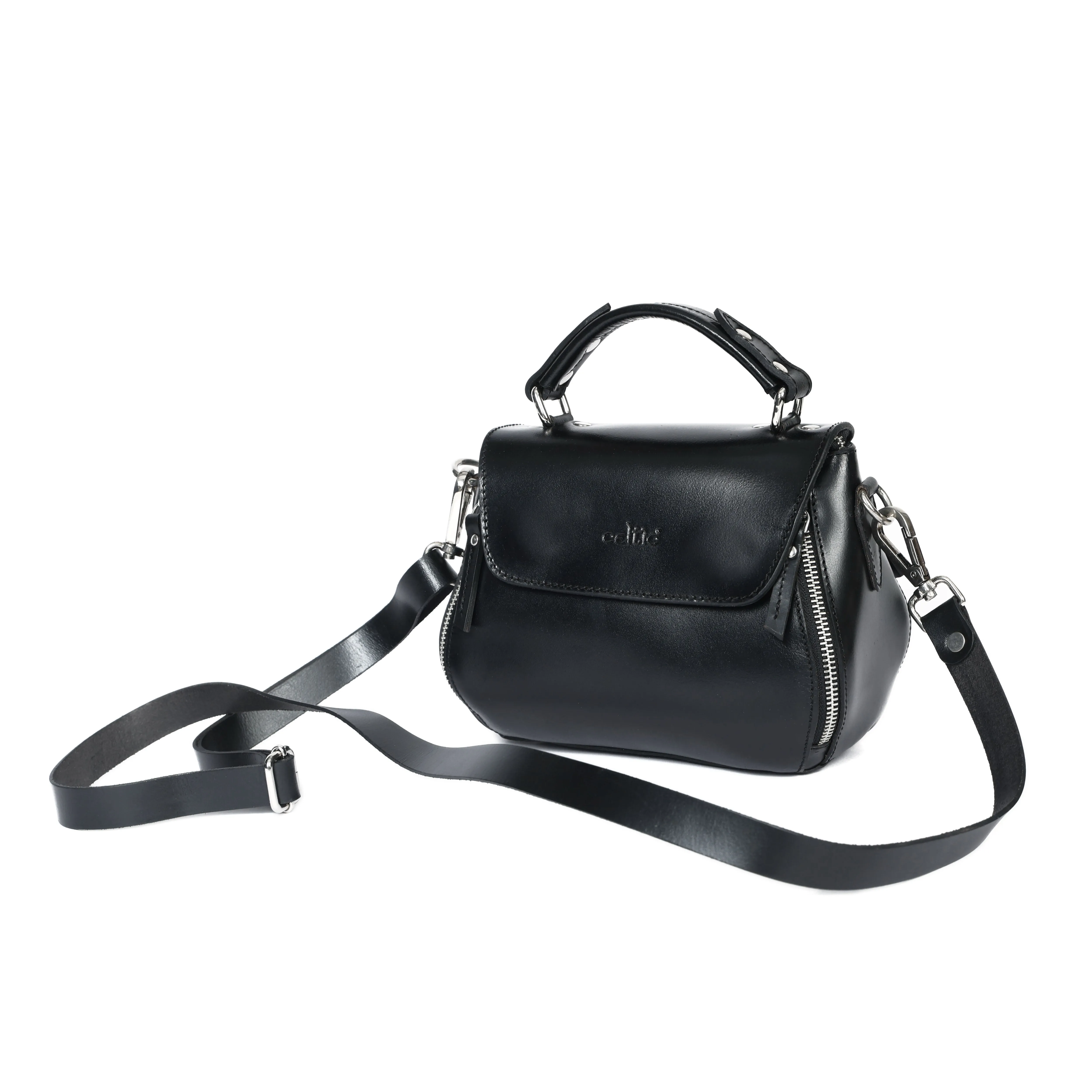 Celtic pure leather sling bag with extra storage for girls and women | Party wear, Art: BG-1568