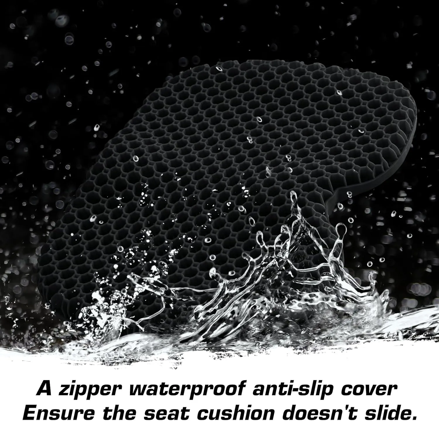 CHANGE MOORE Anti-Slip Boat Seat Cushion: Thicken Canoe Accessories Comfortable Waterproof Gel Paddle Board Seat Kayak Accessories for Enhanced Kayak Seating Experience Orange M
