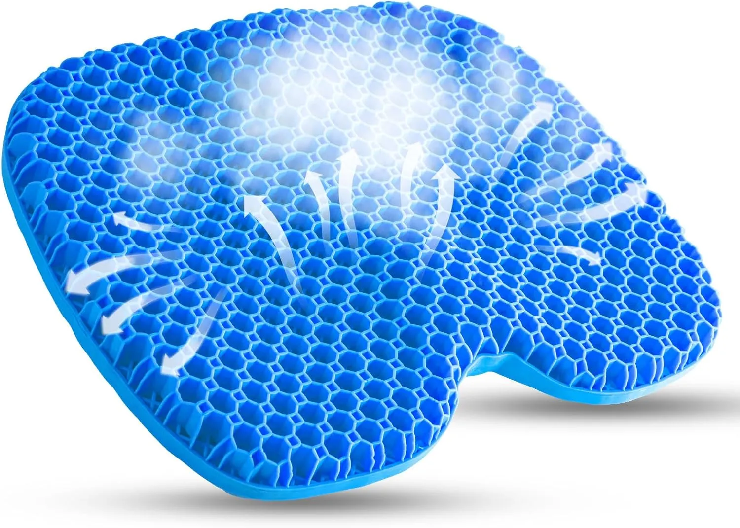 CHANGE MOORE Anti-Slip Paddle Board Seat: Comfortable Thicken Kayak Seat Cushion Waterproof Gel Canoe Seat Kayak Accessories for Enhanced Kayak Seating Experience Blue M