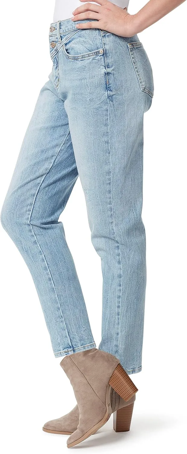 Christian Siriano x Gloria Vanderbilt Collab Women's Vintage V Yoke Taper Jean