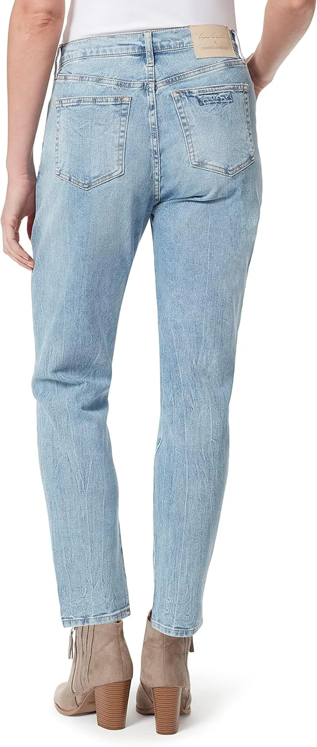 Christian Siriano x Gloria Vanderbilt Collab Women's Vintage V Yoke Taper Jean