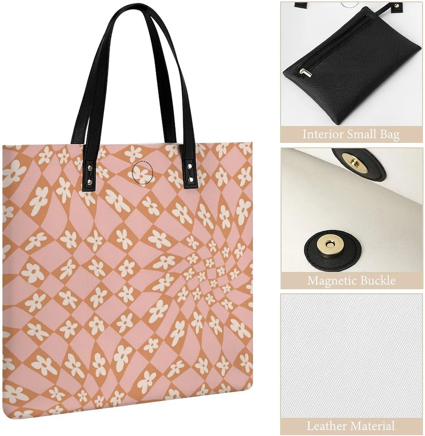 Clan MacArthur Arthur Fashionable All Printed Leather Handbag Unisex