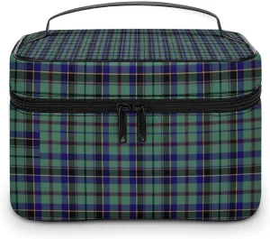 Clan Stevenson Tartan Large Capacity Soft And High-value Practical Makeup And Wash Bag