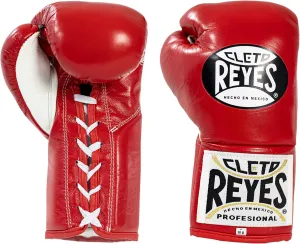 CLETO REYES Professional Competition Boxing Gloves for Men and Women, Leather and Horsehair, MMA, Kickboxing, Muay Thai, Lace Up
