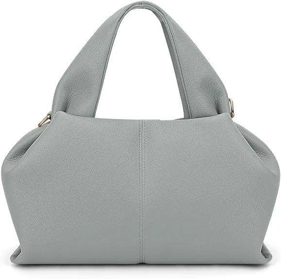 Cloud Pouch Bag - Dumpling Clutch Purse Handbag Leather Tote Shoulder Bag Retro Crossbody Bag