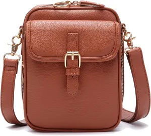 Collaboraten1 Crossbody Leather Bag, Collaborateam Urvashi Tojoyride Anti Theft Shoulder Bags for Women Travel