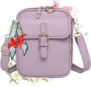 Collaboraten1 Crossbody Leather Bag, Urvash Crossbody Anti Theft Leather Bag for Women Travel