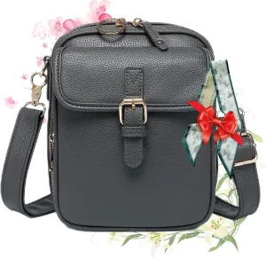 Collaboraten1 Crossbody Leather Bag, Urvash Crossbody Leather Anti Theft Bag for Women Travel