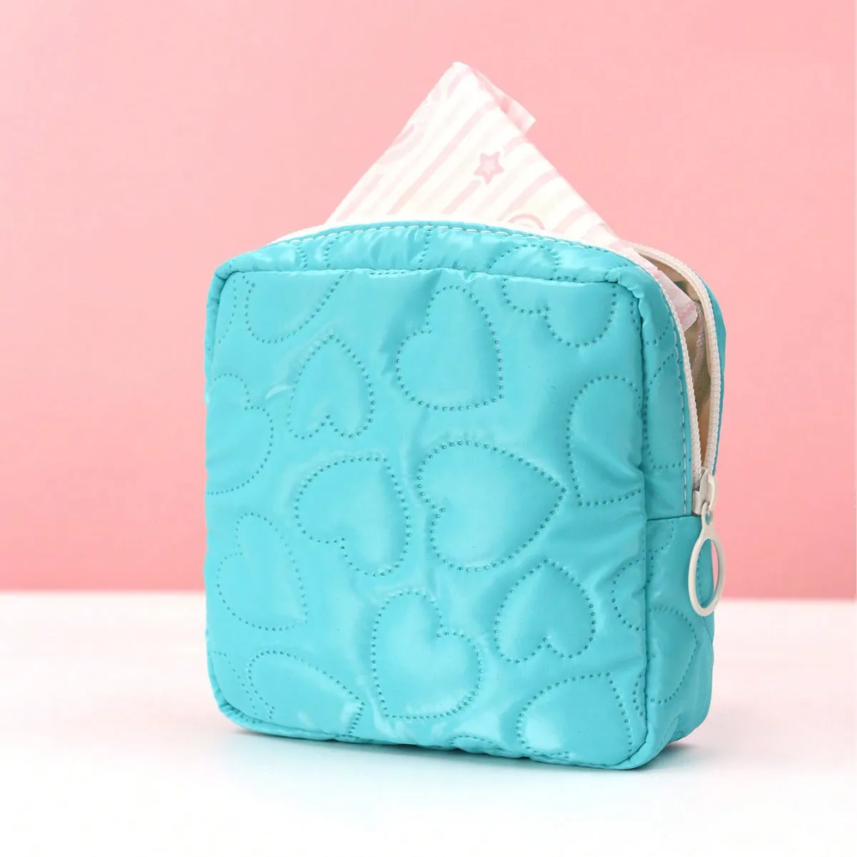 Color Cute Storage Portable Mini Leather Cosmetic Bags