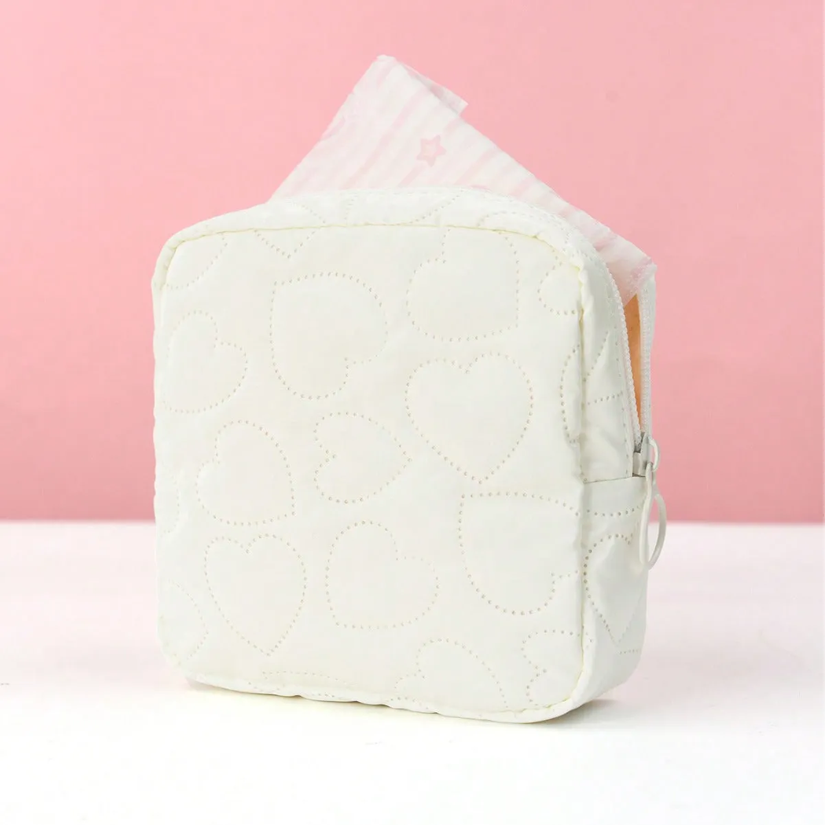 Color Cute Storage Portable Mini Leather Cosmetic Bags