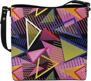 Coloranimal Women's Leather Handbags Purse with Buckle Large Capacity Crossbody Bags