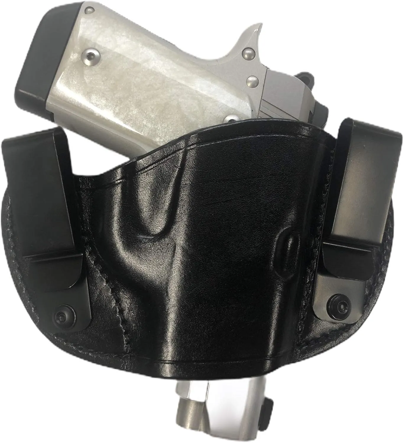 Concealed Tuckable Leather Gun Holster Fits Hi-Point C-9, CF-380, 9mm