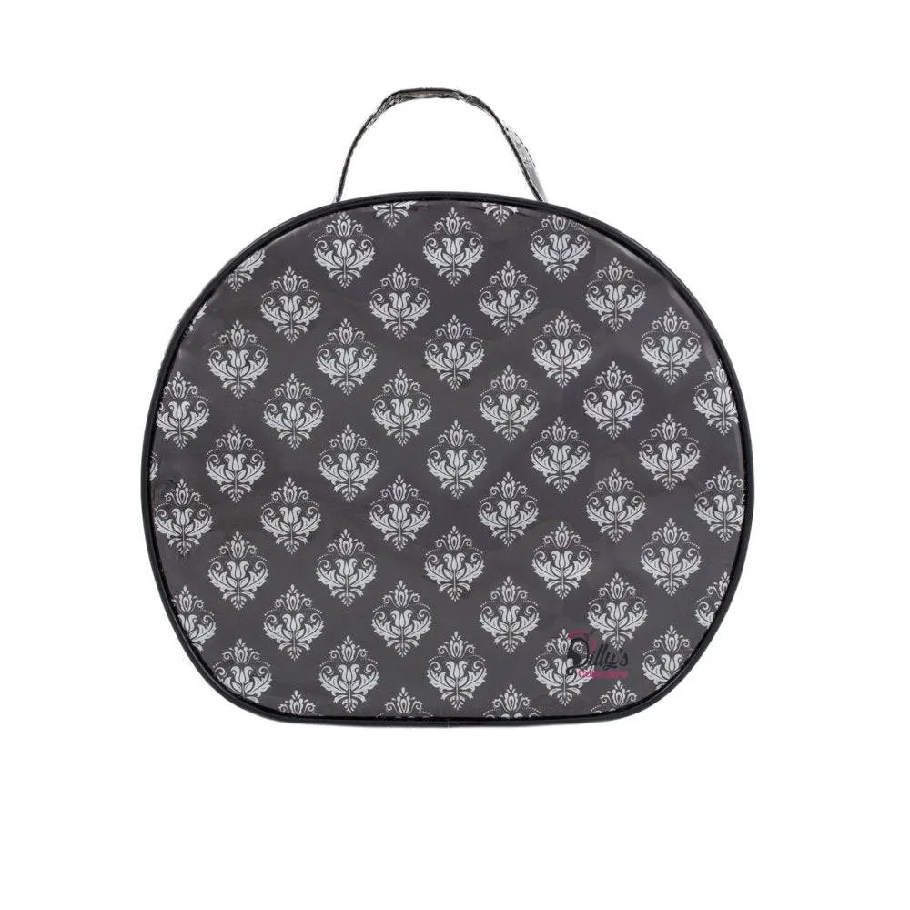 Cosmetic Bag - Large Round - Damask