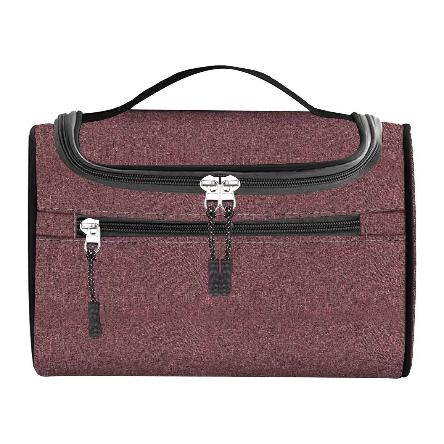 Cosmetic Utility Bag & Handle Duffel Toiletry for Women (Top-Handle,Multi Colors)