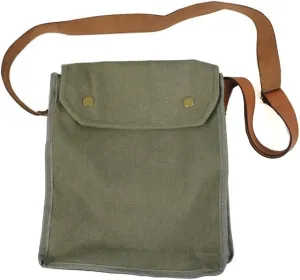 costumebase Indiana Jones MK VII Gas Mask Bag Green Indy Props WWII