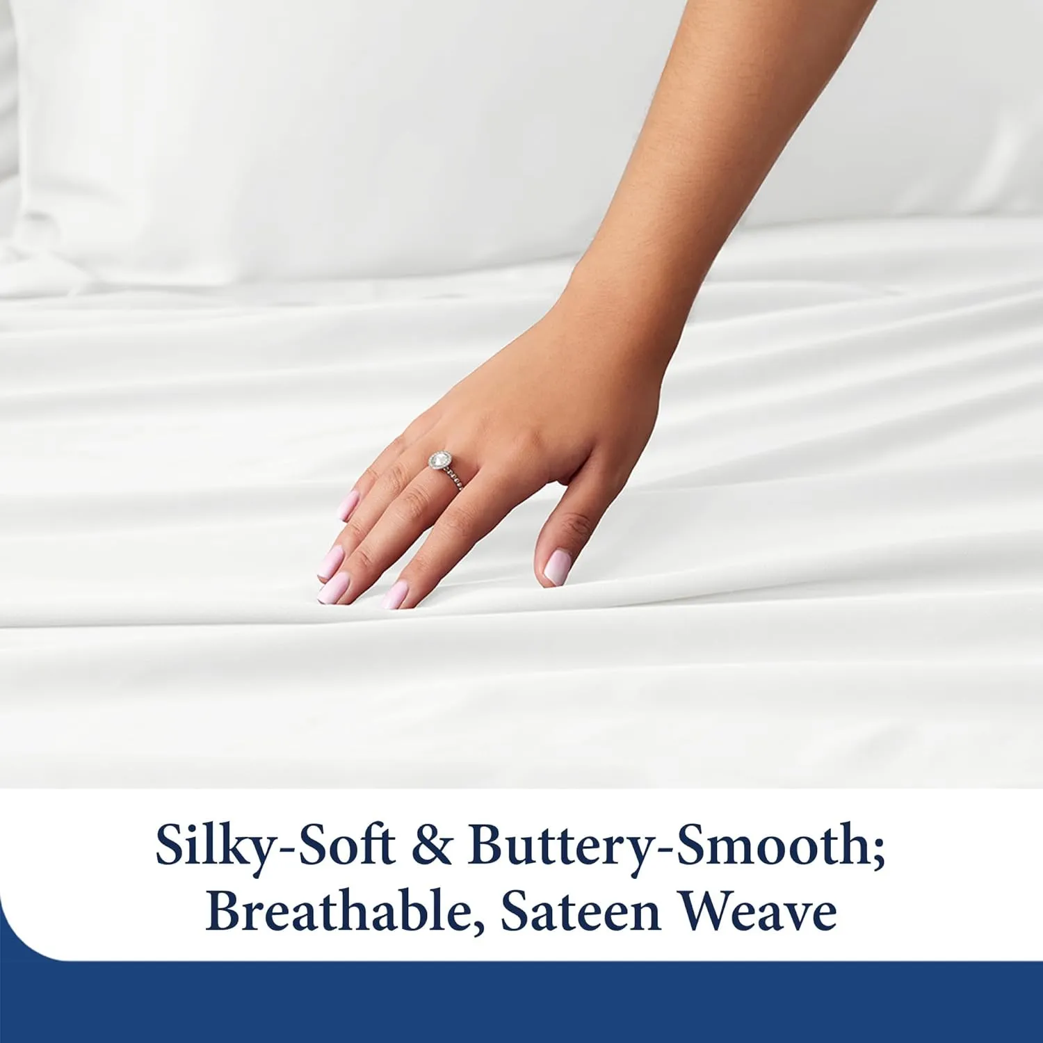 Cosy House Collection 100% Rayon Derived from Bamboo Duvet Cover Set - Cooling, Breathable, Soft & Smooth Sateen Weave Set with Shams (Full/Queen, Silver)