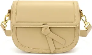 Cowhide Bag Design Spring and All-Match Leather Sigle Shoulder Crossbody Bag Saddle Bag Female(D)