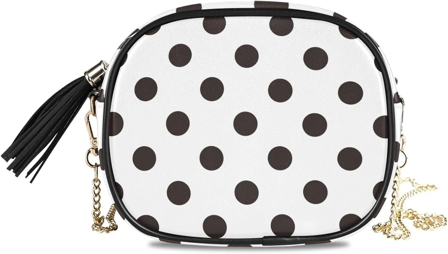 Crossbody Bag for Women Shoulder Bag with Chain Strap and Tassel