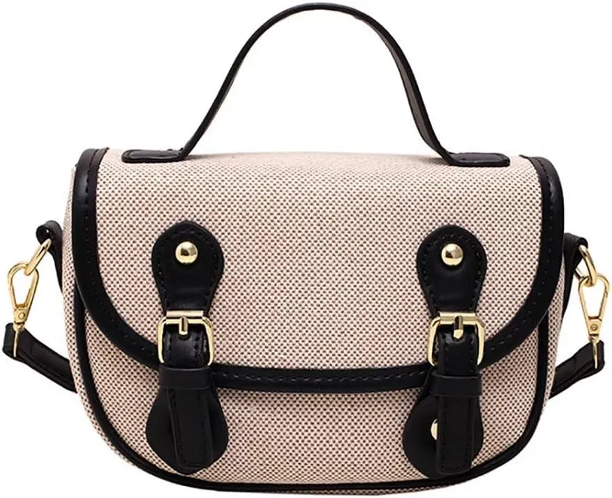 Crossbody Bag for Women Small Saddle Bag Designer Top Handle Satchel Purse Shoulder Purses and Handbags Travel Purse