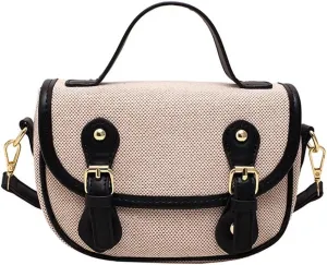 Crossbody Bag for Women Small Saddle Bag Designer Top Handle Satchel Purse Shoulder Purses and Handbags Travel Purse