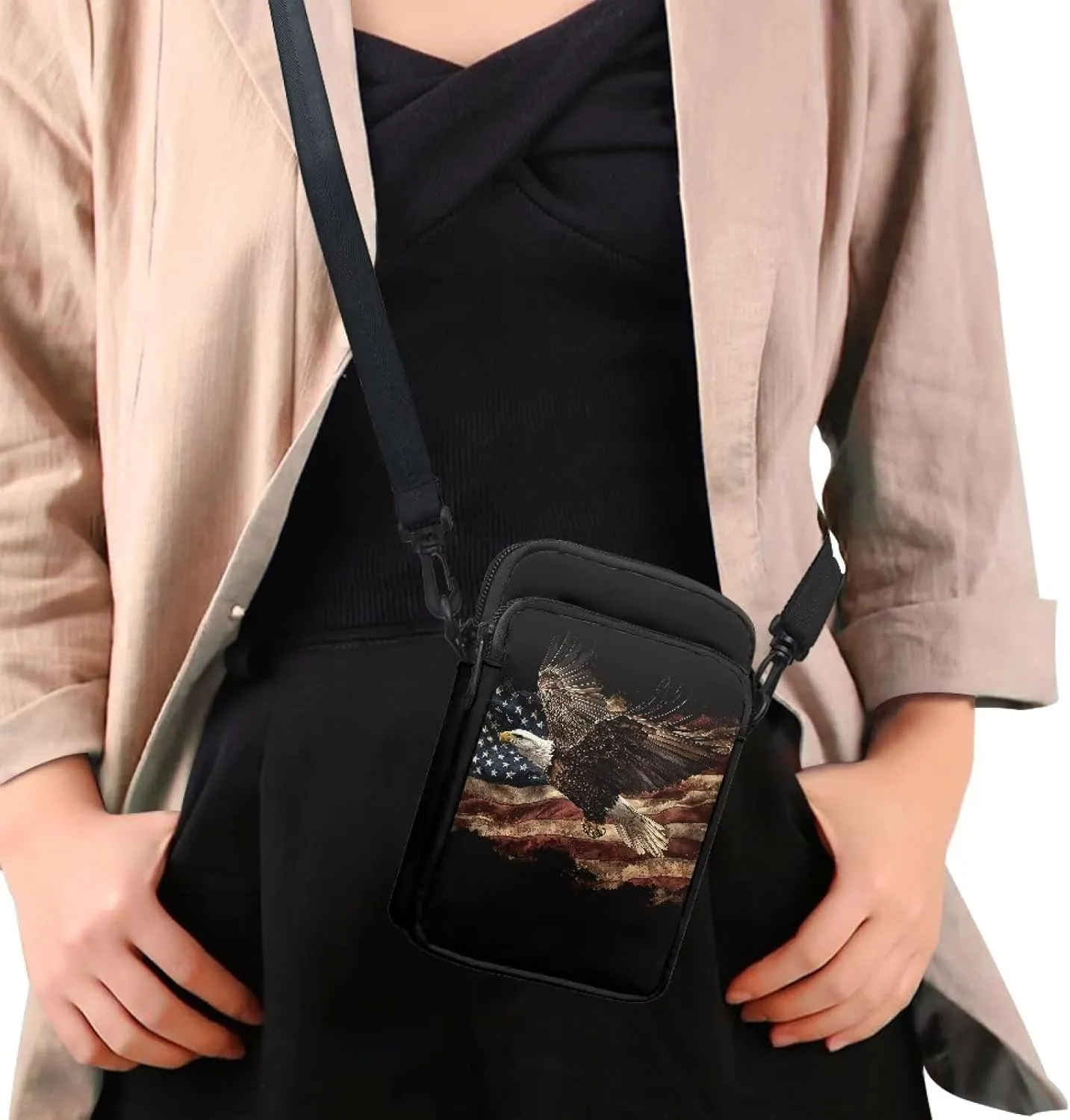 Crossbody Bags for Women Small Cell Phone Purse Shoulder Bag with Adjustable Strap Slant Sling Bag